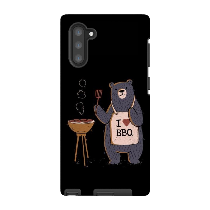 Galaxy Note 10 StrongFit I Love BBQ- by eduely