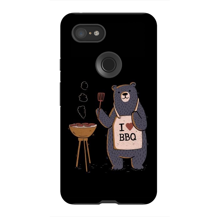 Pixel 3XL StrongFit I Love BBQ- by eduely