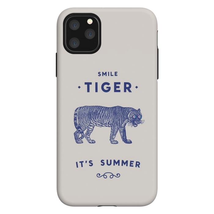 iPhone 11 Pro Max StrongFit Smile Tiger main by Florent Bodart