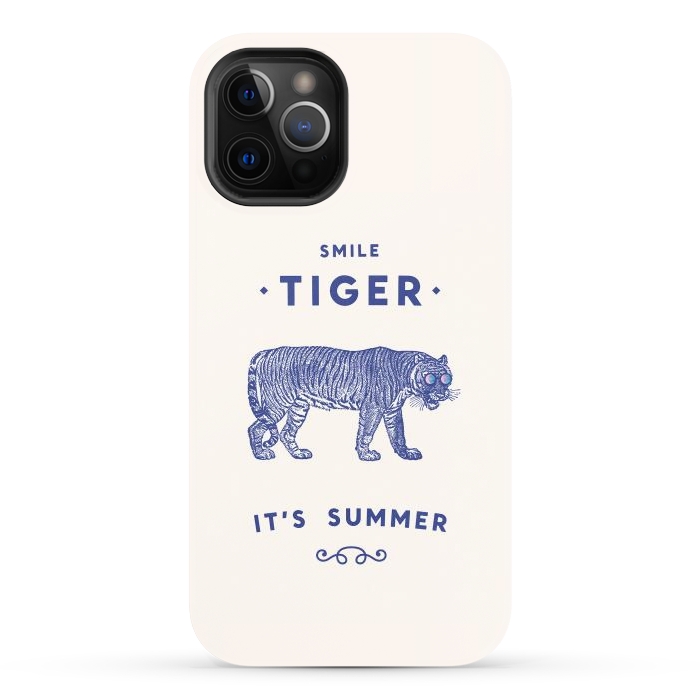 iPhone 12 Pro Max StrongFit Smile Tiger main by Florent Bodart