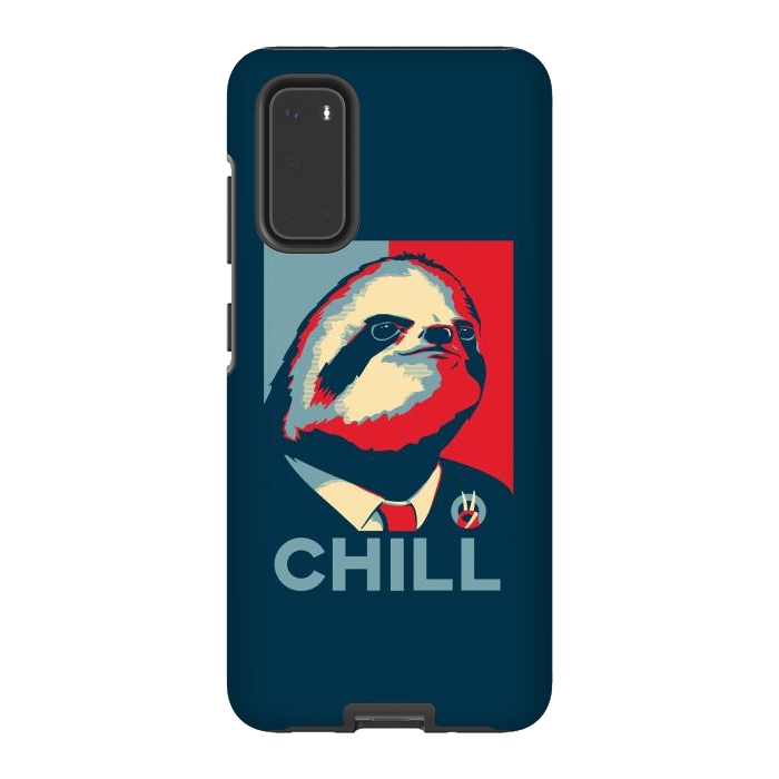 Galaxy S20 StrongFit Sloth For President by Grant Stephen Shepley