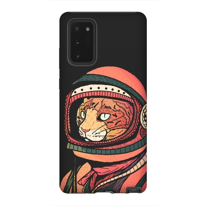 Galaxy Note 20 StrongFit The ginger space cat by Steve Wade (Swade)