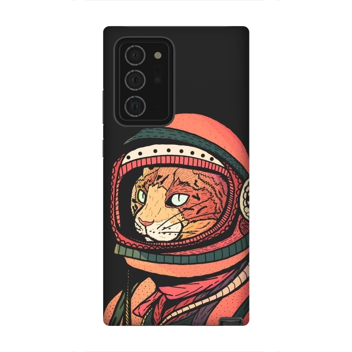 Galaxy Note 20 Ultra StrongFit The ginger space cat by Steve Wade (Swade)