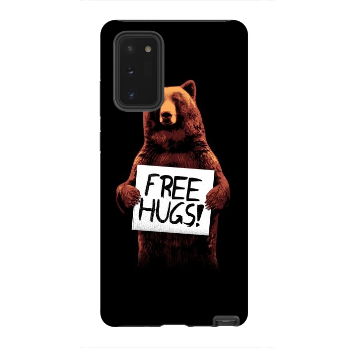 Galaxy Note 20 StrongFit Free Hugs by Mitxel Gonzalez