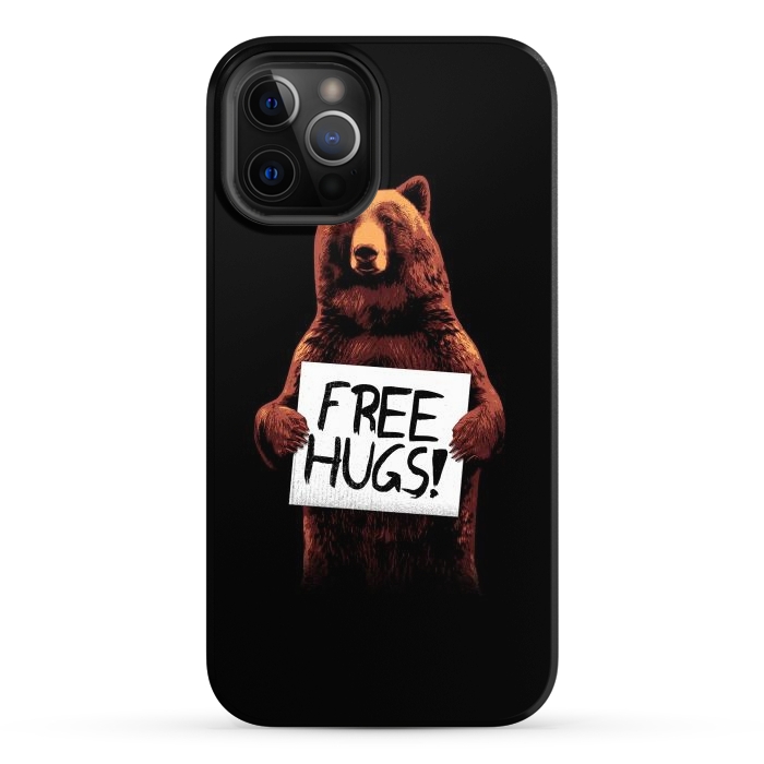 iPhone 12 Pro Max StrongFit Free Hugs by Mitxel Gonzalez