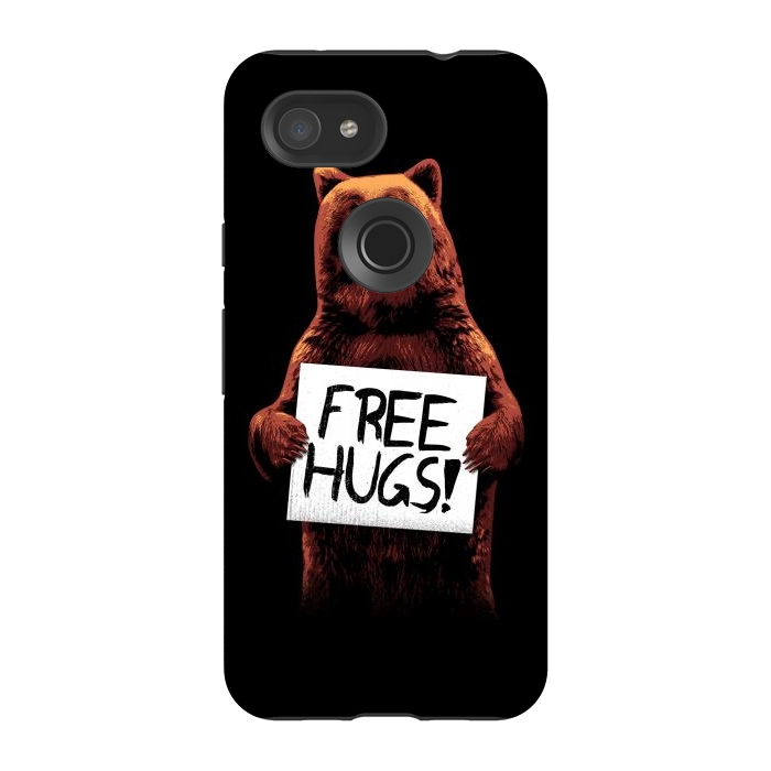 Pixel 3A StrongFit Free Hugs by Mitxel Gonzalez