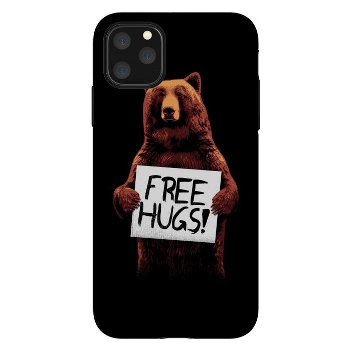 iPhone 11 Pro Max StrongFit Free Hugs by Mitxel Gonzalez