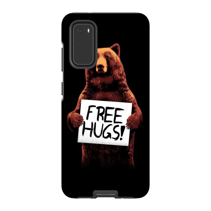 Galaxy S20 StrongFit Free Hugs by Mitxel Gonzalez