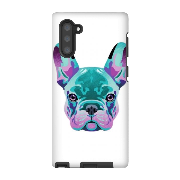 Galaxy Note 10 StrongFit french bulldog by haroulita
