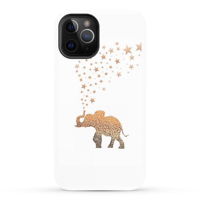 iPhone 12 Pro Max StrongFit Gatsby Elephant Chain by Monika Strigel