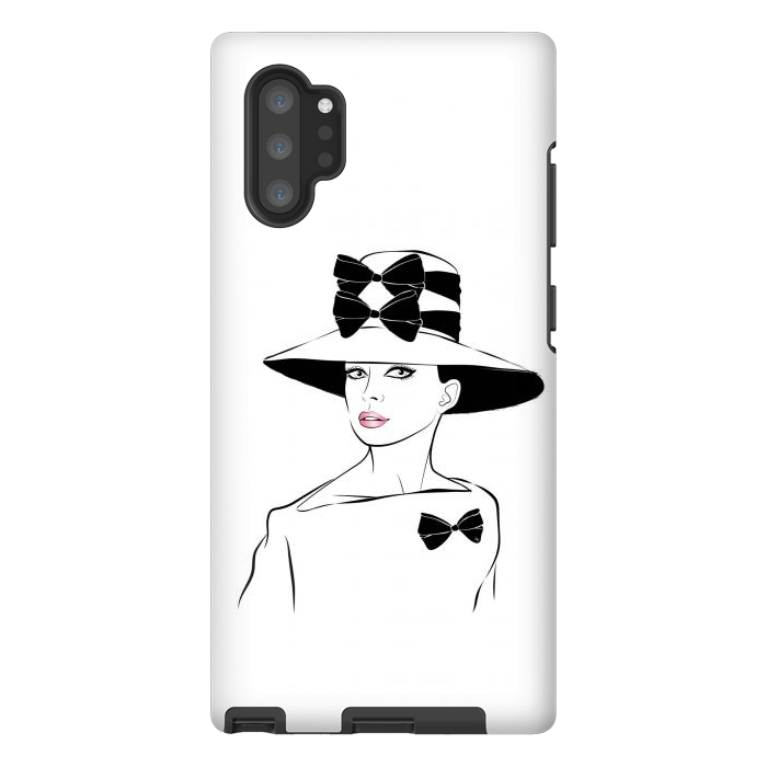 Galaxy Note 10 plus StrongFit Elegant Lady Audrey by Martina