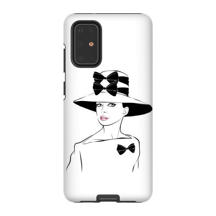 Galaxy S20 Plus StrongFit Elegant Lady Audrey by Martina