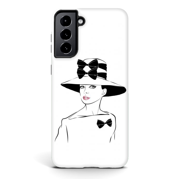 Galaxy S21 plus StrongFit Elegant Lady Audrey by Martina