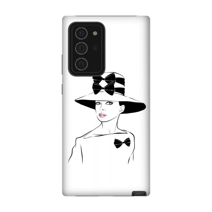 Galaxy Note 20 Ultra StrongFit Elegant Lady Audrey by Martina