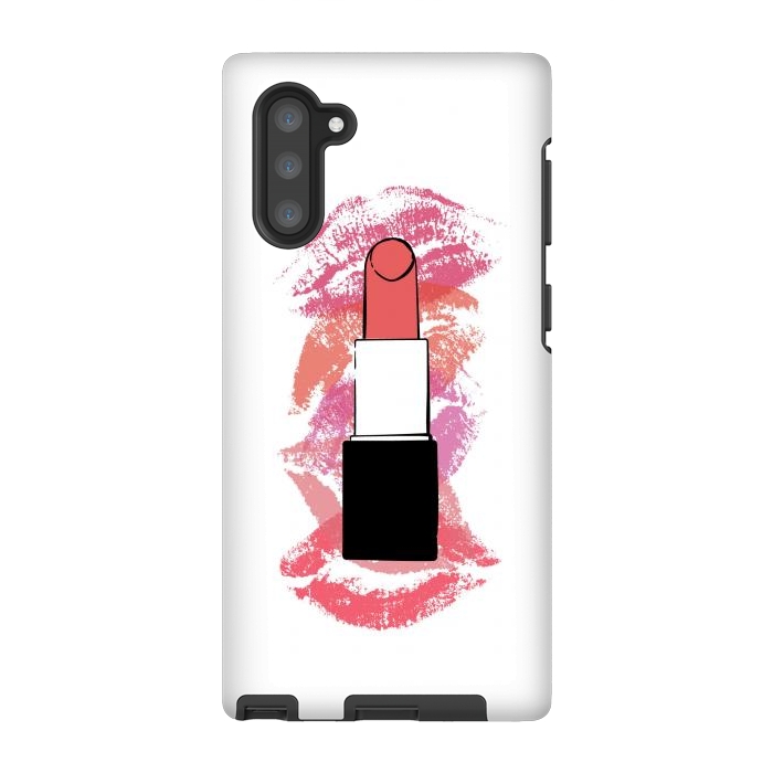 Galaxy Note 10 StrongFit Lipstick Kisses by Martina