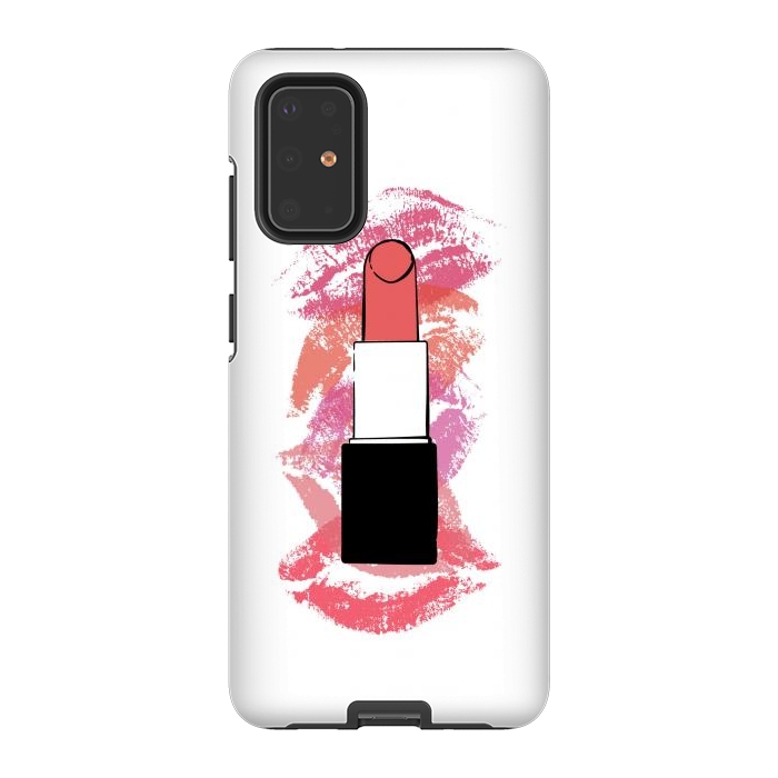 Galaxy S20 Plus StrongFit Lipstick Kisses by Martina