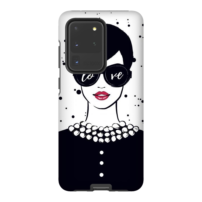 Galaxy S20 Ultra StrongFit Love Girl by Martina