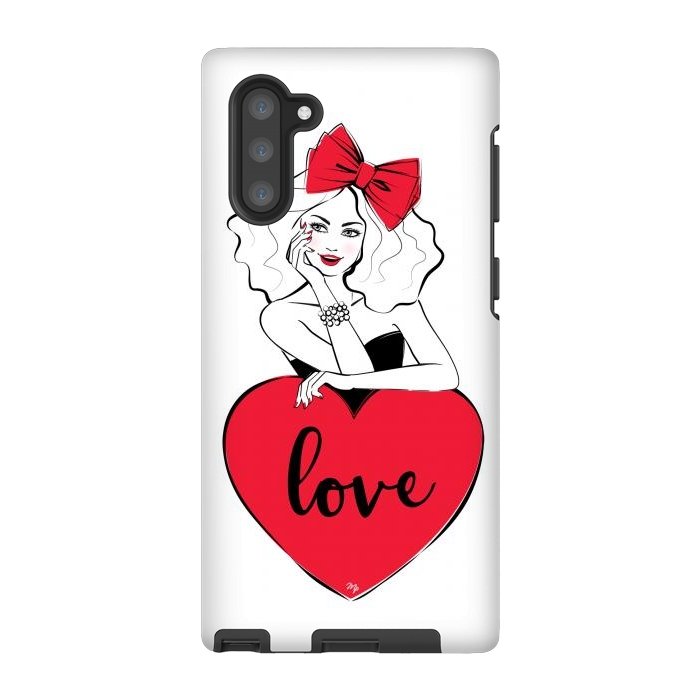 Galaxy Note 10 StrongFit Lady Love by Martina