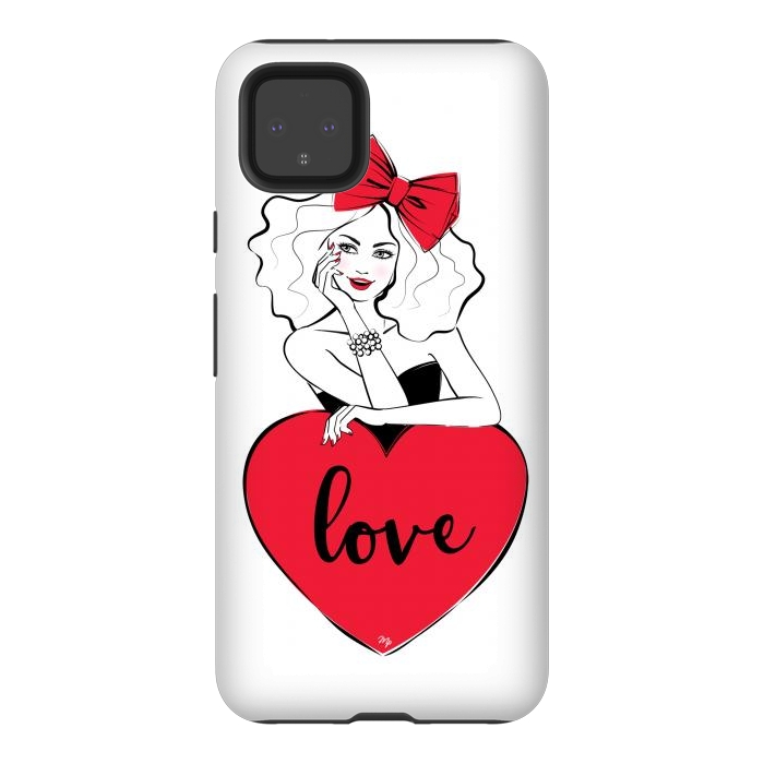 Pixel 4XL StrongFit Lady Love by Martina