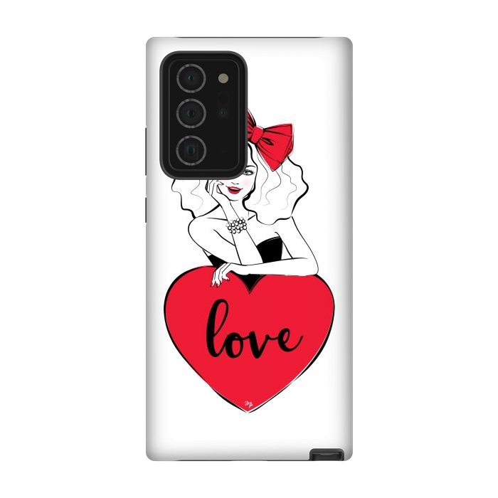 Galaxy Note 20 Ultra StrongFit Lady Love by Martina
