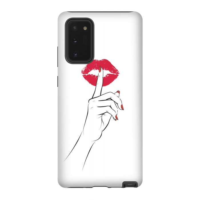 Galaxy Note 20 StrongFit Red Lips Secret by Martina