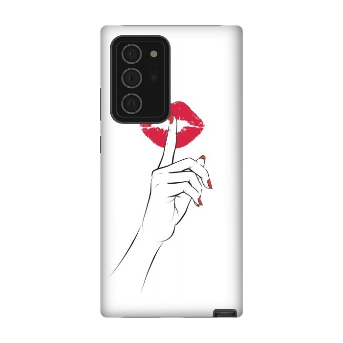 Galaxy Note 20 Ultra StrongFit Red Lips Secret by Martina