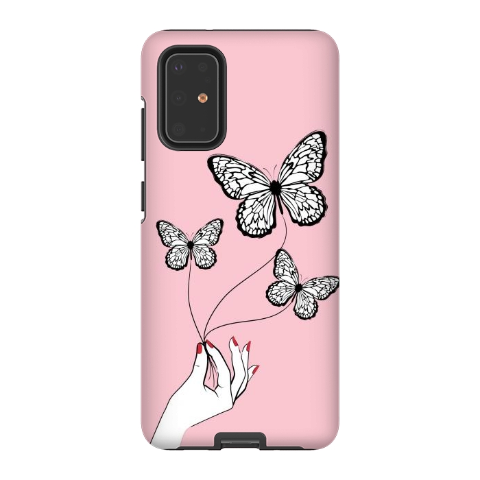 Galaxy S20 Plus StrongFit Butterfly Game by Martina
