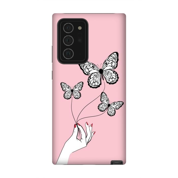 Galaxy Note 20 Ultra StrongFit Butterfly Game by Martina
