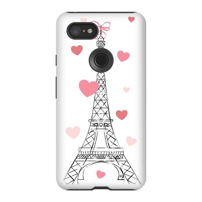 Pixel 3XL StrongFit Paris Love by Martina