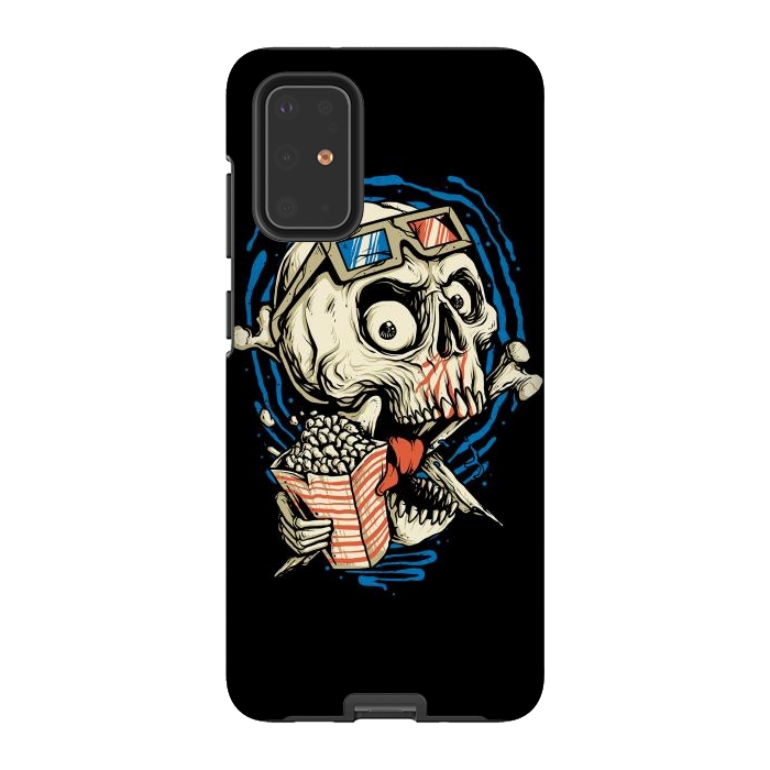 Galaxy S20 Plus StrongFit Skull Snake by Afif Quilimo
