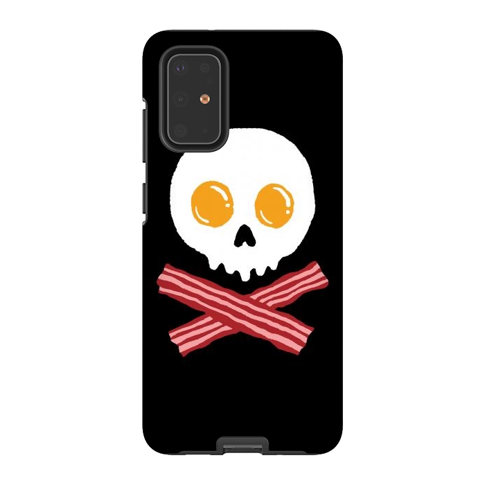 Galaxy S20 Plus StrongFit Breakfast Skull by Afif Quilimo