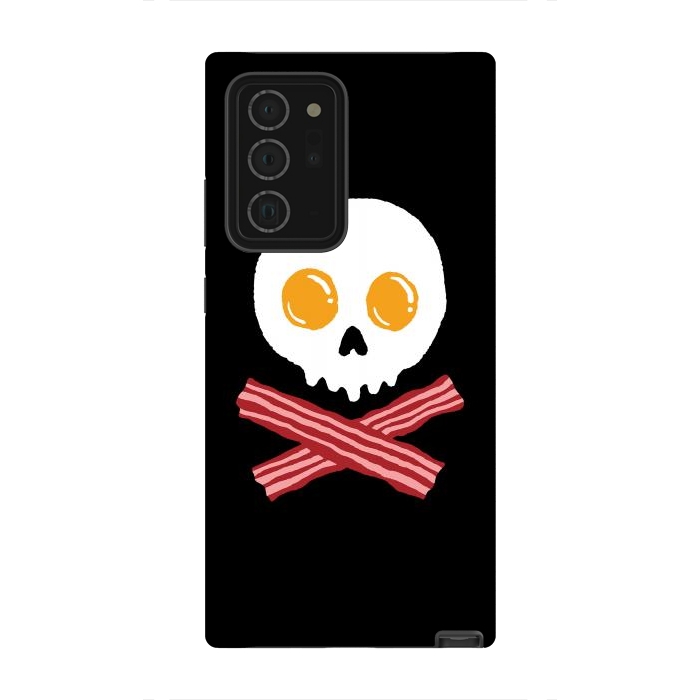 Galaxy Note 20 Ultra StrongFit Breakfast Skull by Afif Quilimo