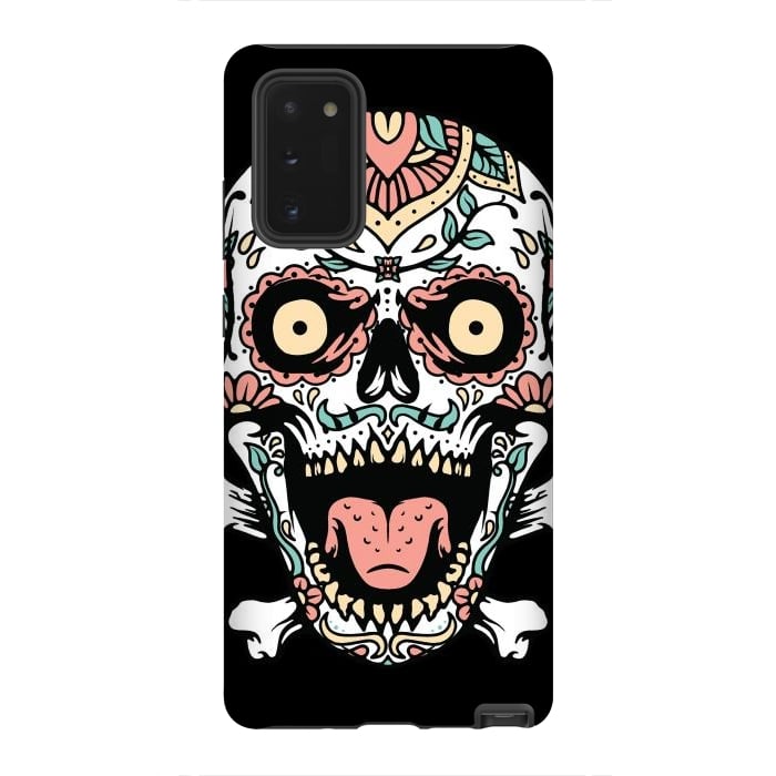 Galaxy Note 20 StrongFit Mexican Skull 1 by Afif Quilimo