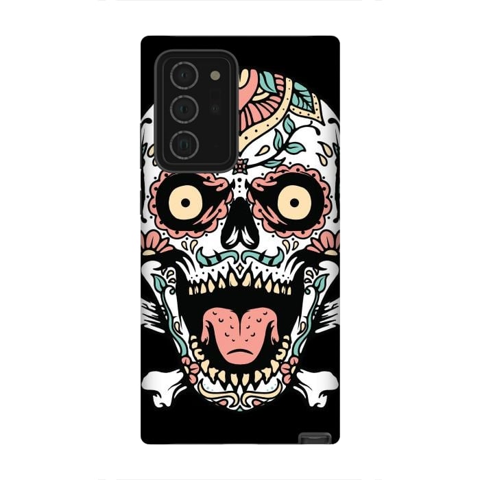 Galaxy Note 20 Ultra StrongFit Mexican Skull 1 by Afif Quilimo