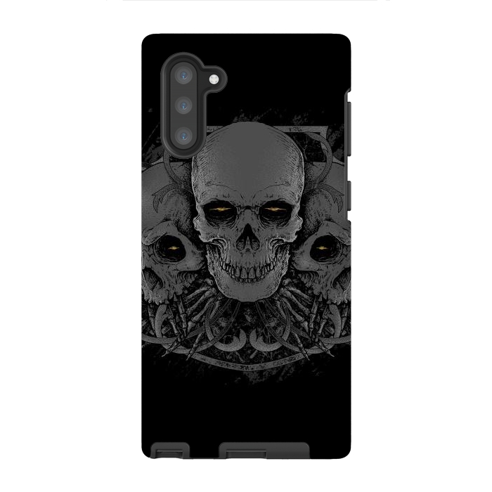 Galaxy Note 10 StrongFit 3 Skull by Afif Quilimo