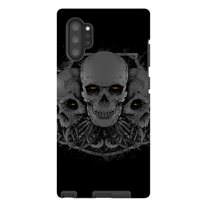 Galaxy Note 10 plus StrongFit 3 Skull by Afif Quilimo