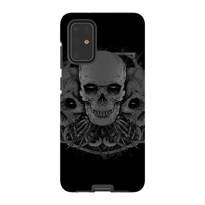 Galaxy S20 Plus StrongFit 3 Skull by Afif Quilimo
