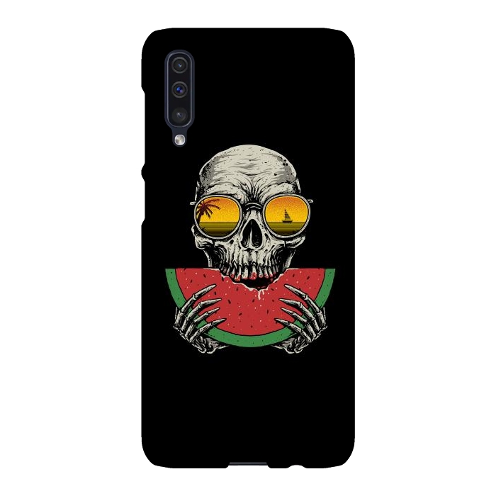 Galaxy A50 SlimFit Watermelon Skull by Afif Quilimo