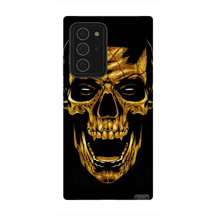 Galaxy Note 20 Ultra StrongFit Golden Skull by Alberto