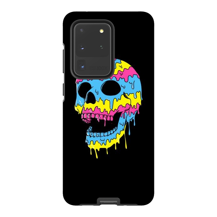 Galaxy S20 Ultra StrongFit Melted Skull by Coffee Man