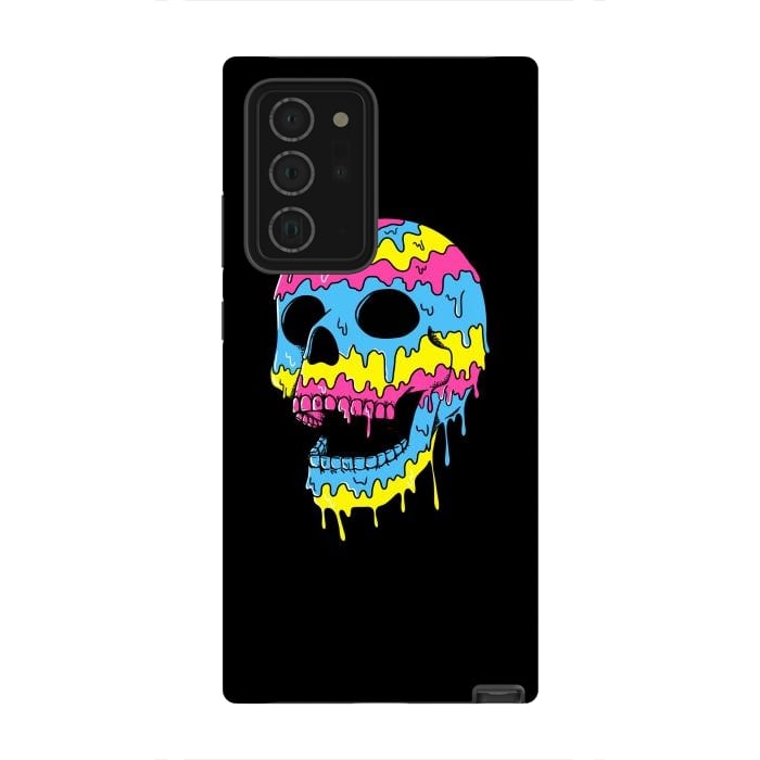 Galaxy Note 20 Ultra StrongFit Melted Skull by Coffee Man