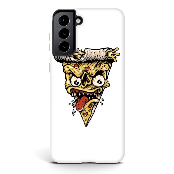 Galaxy S21 StrongFit Pizza Monster by Afif Quilimo