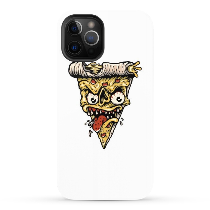 iPhone 12 Pro Max StrongFit Pizza Monster by Afif Quilimo