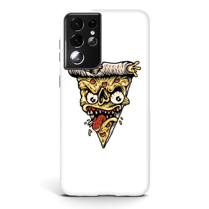 Galaxy S21 ultra StrongFit Pizza Monster by Afif Quilimo