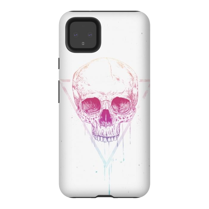 Pixel 4XL StrongFit Skull in triangle I by Balazs Solti