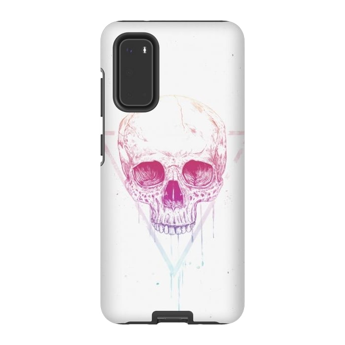Galaxy S20 StrongFit Skull in triangle I by Balazs Solti
