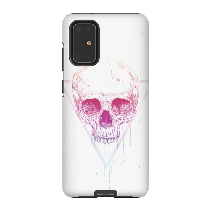 Galaxy S20 Plus StrongFit Skull in triangle I by Balazs Solti
