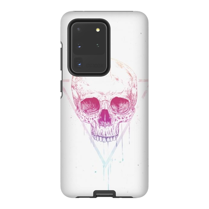 Galaxy S20 Ultra StrongFit Skull in triangle I by Balazs Solti