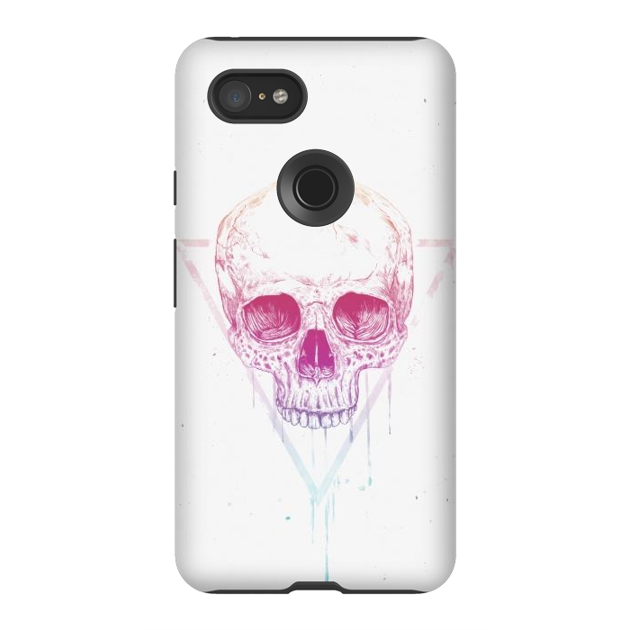 Pixel 3XL StrongFit Skull in triangle I by Balazs Solti