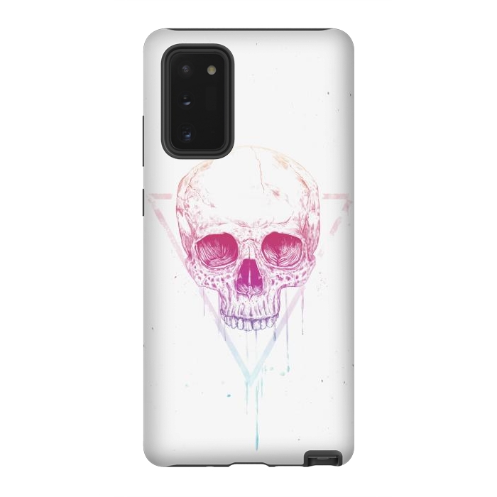 Galaxy Note 20 StrongFit Skull in triangle I by Balazs Solti